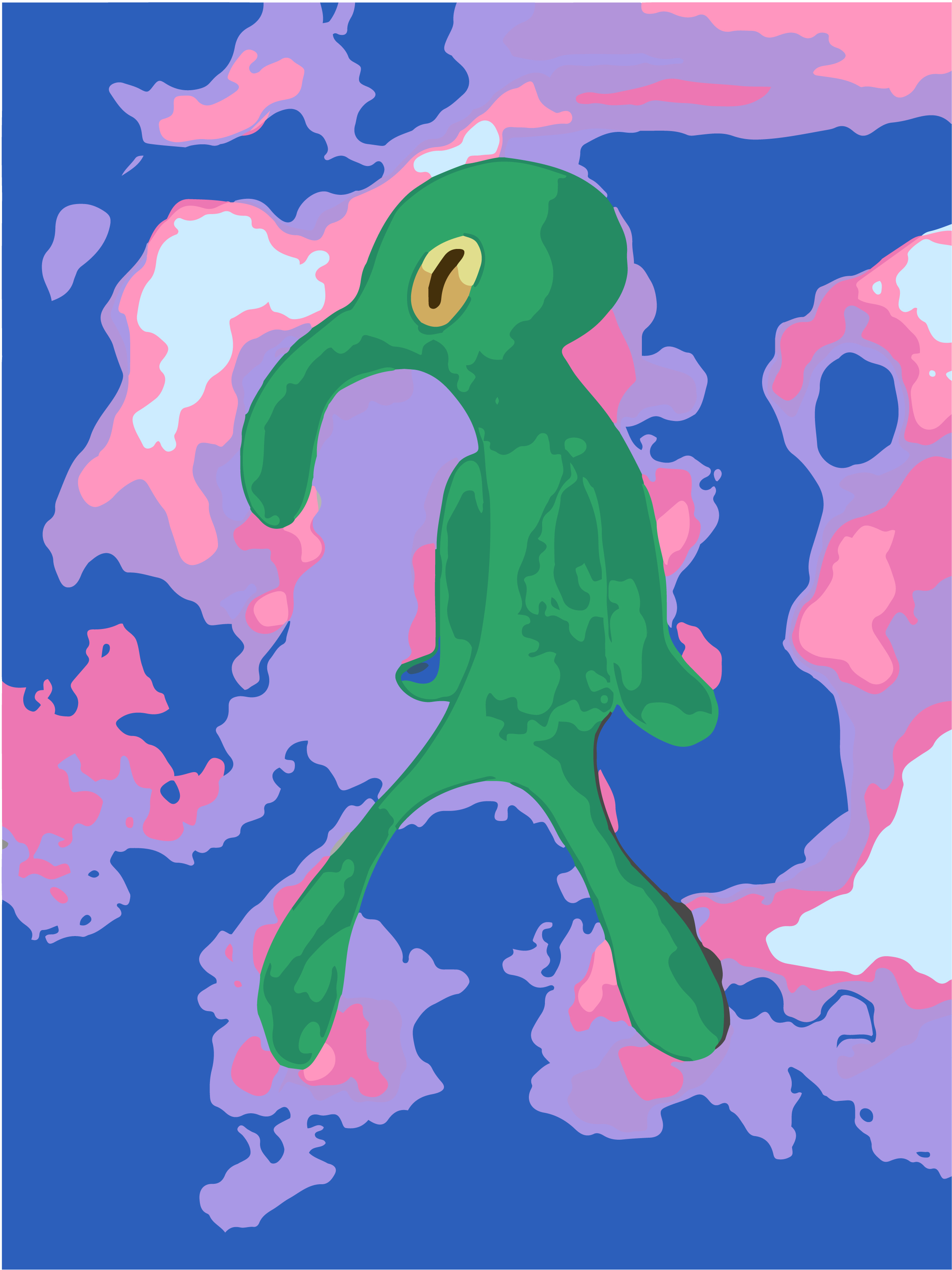 Squidward Art remaster